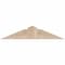 Ekena Millwork Portland Smooth Timber Gable Bracket, Douglas Fir, 36"W x 7"H x 5 1/2"D x 5 1/2"F, 5/12 Pitch GBW036X07X0606POR00SDF - alternate 1